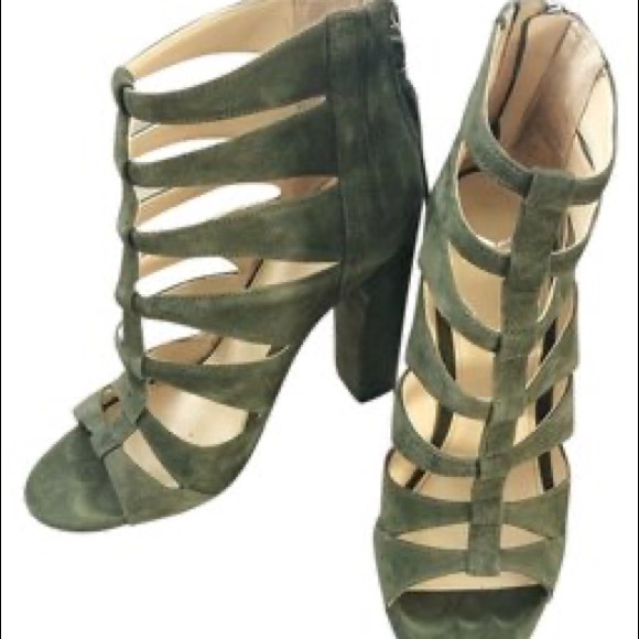 Marc Fisher Shoes - Marc Fisher Olive Green Sandals